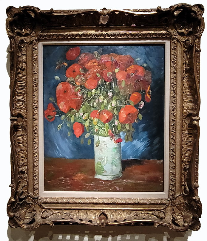 Vase with Poppies