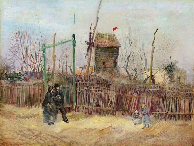 Street Scene in Montmartre